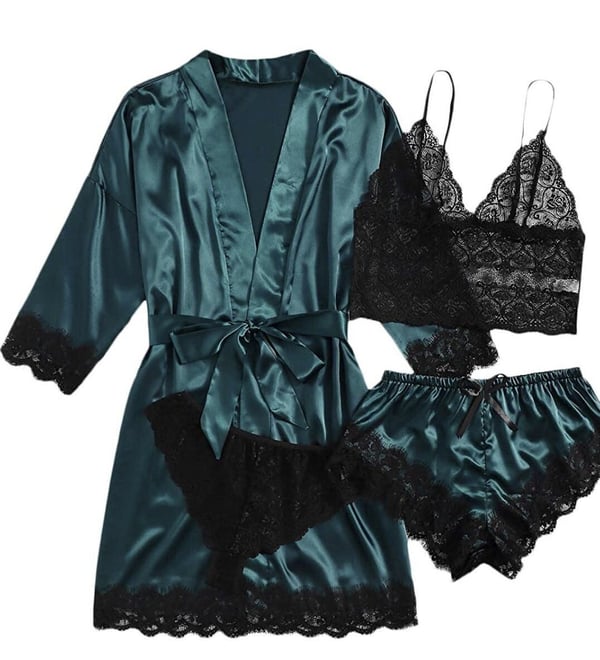 š„Valentine's Day 4 sets of lace satin sling pajamas setš¹