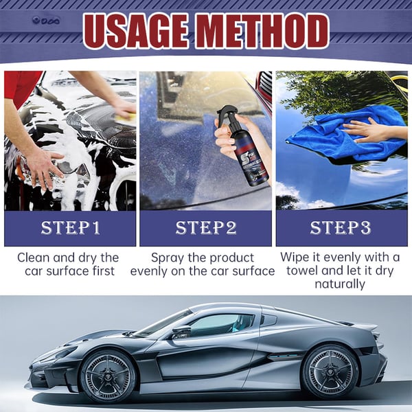 💖Father's Day - Multifunctional Car Restore Spray