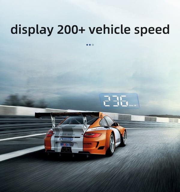 🔥OBD2 HUD Car Head Up Display Projector Speedometer