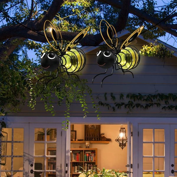 🎁Outdoor Hanging Solar Bee Light🔥