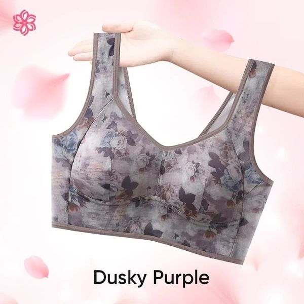 🔥 Super gather bra | Ice Silk Lace Cooling Comfort Bra🔥