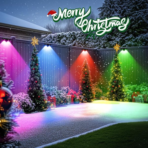 Hot Sale Promotion Solar Fence Lights Outdoor