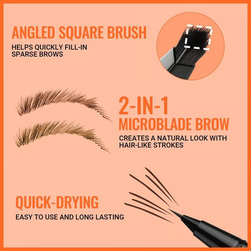 🎁Achieve Perfect Brows✨ 4D Brow Pen – For Natural, All-Day Eyebrow & Eyeliner Perfection!