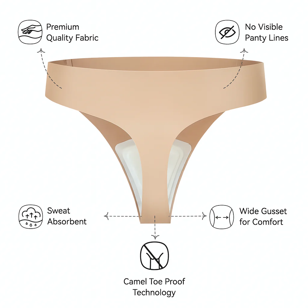 Women's Invisible Thong
