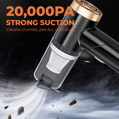 🤩Last Day 50% OFF🔥 LAZYROSY 4-in-1 Mini Car Vacuum Cleaner