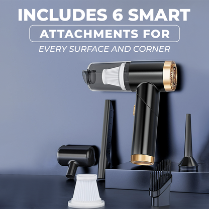 🤩Last Day 50% OFF🔥 LAZYROSY 4-in-1 Mini Car Vacuum Cleaner