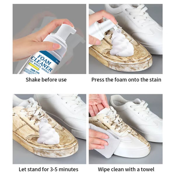 🔥Universal Portable No-Rinse Foam Cleaner for Shoes🔥