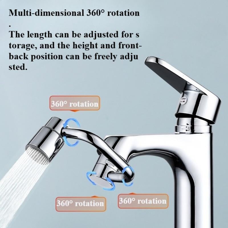 Universal sink faucet✨1080° Rotatable Faucet Aerator Extension🔥