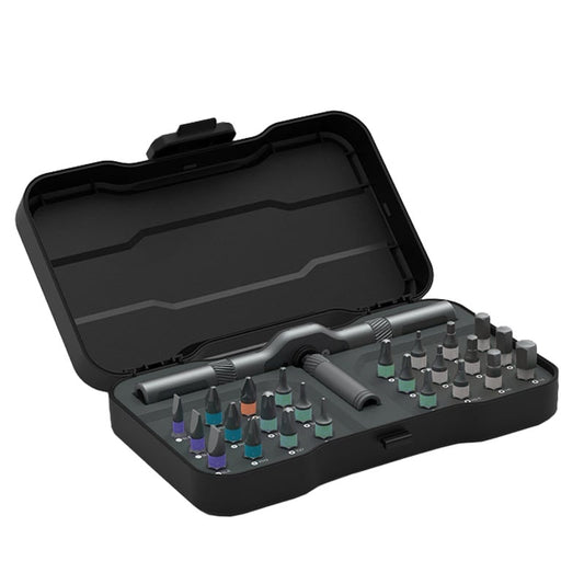 24 in 1 DlY Screwdriver Set Magnetic Compact and Portable Ratchet Screwdriver