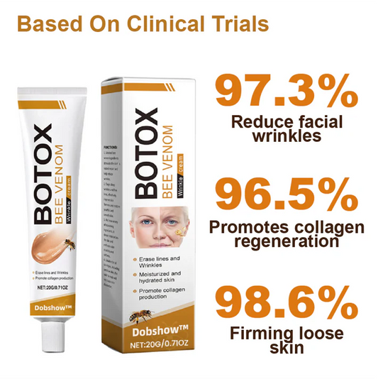 🌎 Made and Shipped from US✅ Botox Bee Venom Wrinkle Removal Cream- LAST DAY 80% OFF