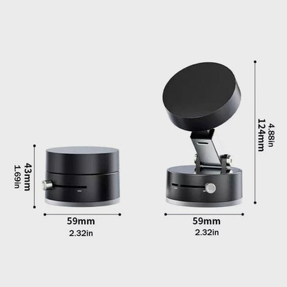 🎁 Vacuum Suction Magnetic Phone Stand