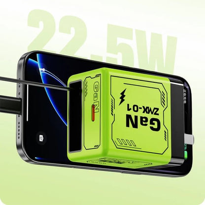 🔥W&O 2-in-1 GaN Compatible with Fast Charger