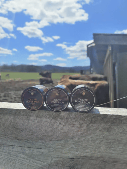🎁Handmade Organic Grass-Fed Beef Tallow Balm with Raw Honey🔥