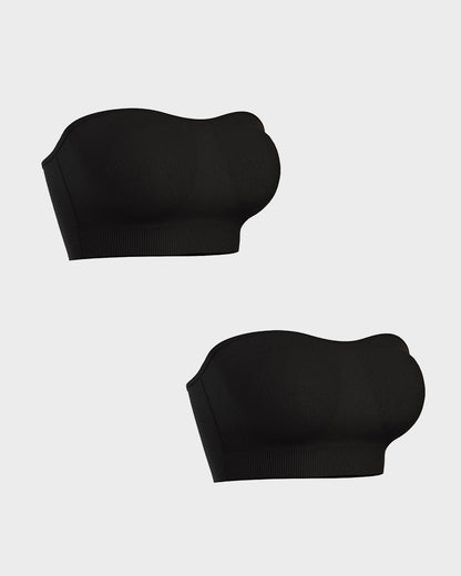🔥Non-Slip Bandeau Seamless Wireless Strapless Bra🛒