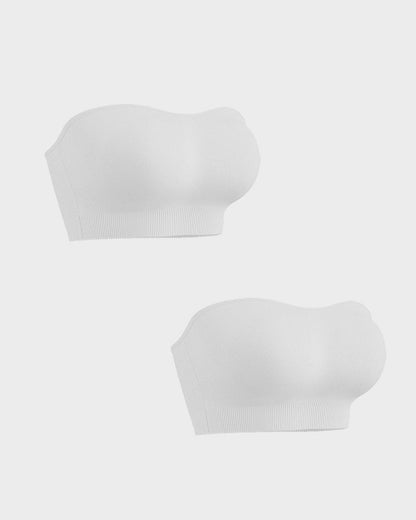 🔥Non-Slip Bandeau Seamless Wireless Strapless Bra🛒