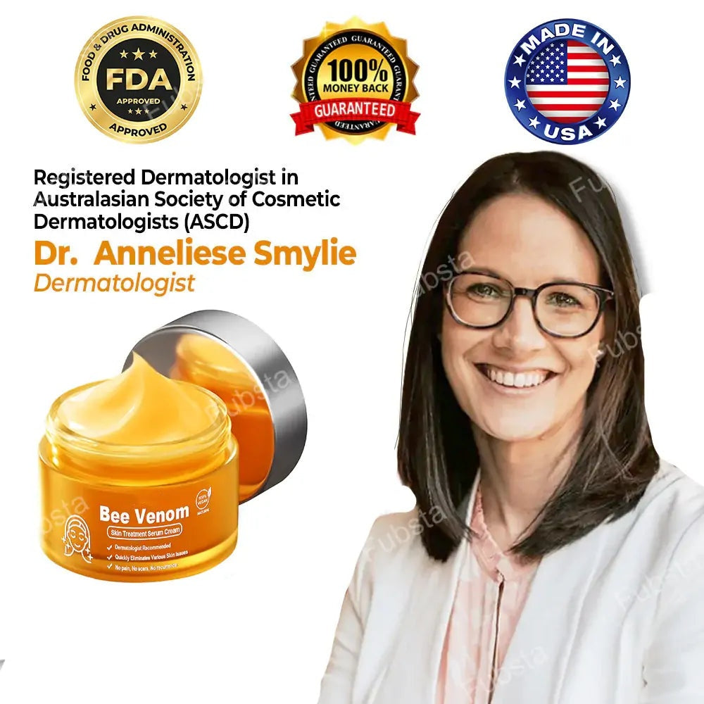 🎉𝑩𝒆𝒆 𝑽𝒆𝒏𝒐𝒎 𝑺𝒌𝒊𝒏 𝑻𝒓𝒆𝒂𝒕𝒎𝒆𝒏𝒕 𝑺𝒆𝒓𝒖𝒎 𝑪𝒓𝒆𝒂𝒎👨‍⚕️ (Suitable for all ages & FDA recommends)