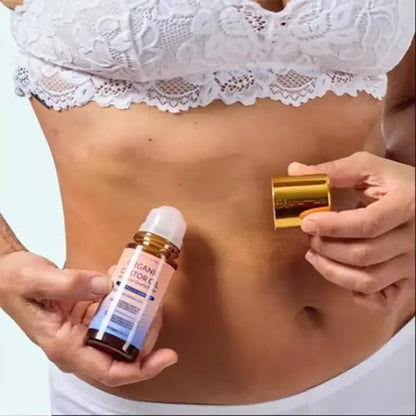 🔥#1 Best Seller ⏰Organic Golden Castor Oil Roll-On with Rose Quartz