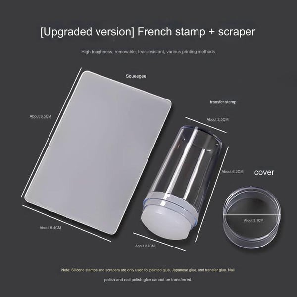 🤩French Manicure Stamp Set🔥