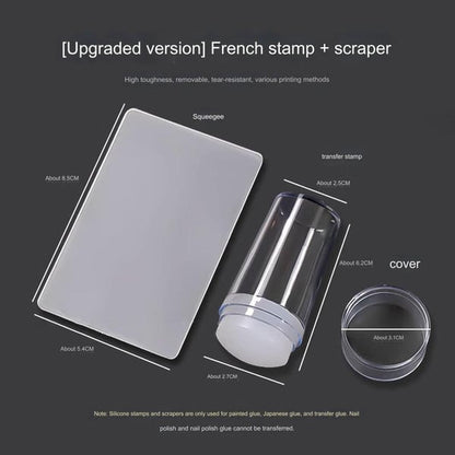 🤩French Manicure Stamp Set🔥
