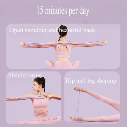 🏆Flash Sale⚡ 50K+ SOLD! Almost Gone💥🔥Resistance Bands, Figure 8 Exercise Bands for Women Men