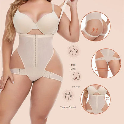 2-In-1 Peach Butt Curvy Tummy Shaper