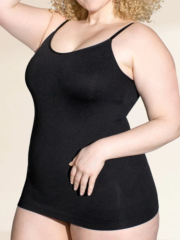 🎁Women's long camisole top with body shaping and tummy control