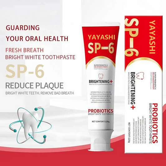 🎁2025 HOT SALE🎁 SP-6 Probiotic Whitening Toothpaste