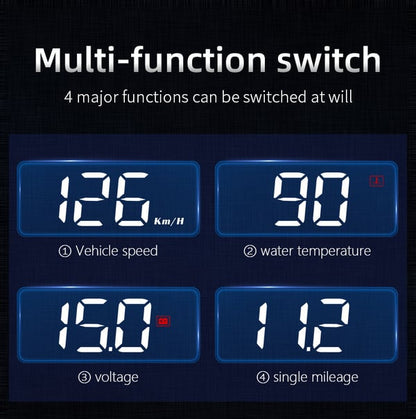 🔥OBD2 HUD Car Head Up Display Projector Speedometer