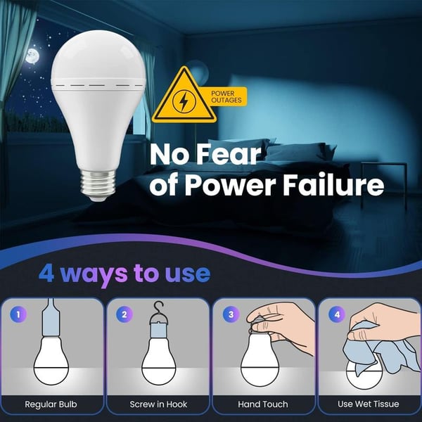 💡Rechargeable Emergency Light Bulbs💡