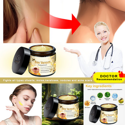 🎈Bee Venom Skin Treatment Cream（✅DERMATOLOGIST RECOMMENDED）