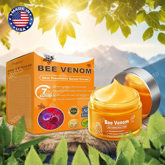 🎉𝑩𝒆𝒆 𝑽𝒆𝒏𝒐𝒎 𝑺𝒌𝒊𝒏 𝑻𝒓𝒆𝒂𝒕𝒎𝒆𝒏𝒕 𝑺𝒆𝒓𝒖𝒎 𝑪𝒓𝒆𝒂𝒎👨‍⚕️ (Suitable for all ages & FDA recommends)