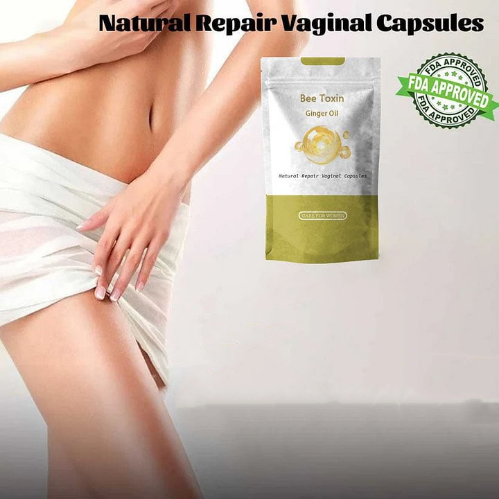 New Upgrade Bee Toxin Ginger Oil natural Repair Lose weight Capsules