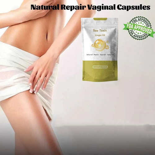 New Upgrade Bee Toxin Ginger Oil natural Repair Lose weight Capsules