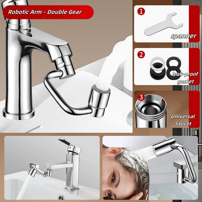 Universal sink faucet✨1080° Rotatable Faucet Aerator Extension🔥
