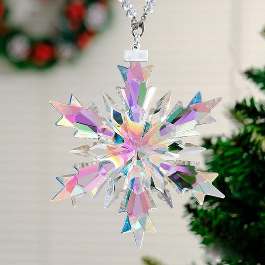 💖Perfect Gift❄️Crystal Snowflake Suncatcher
