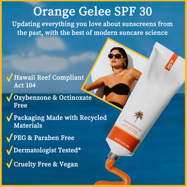 🔥Orange Tanning Gel SPF 30+