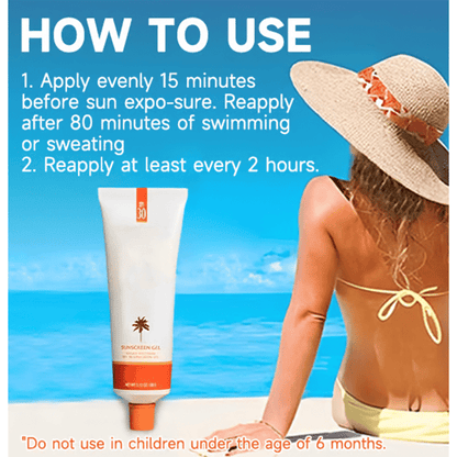 🔥Orange Tanning Gel SPF 30+