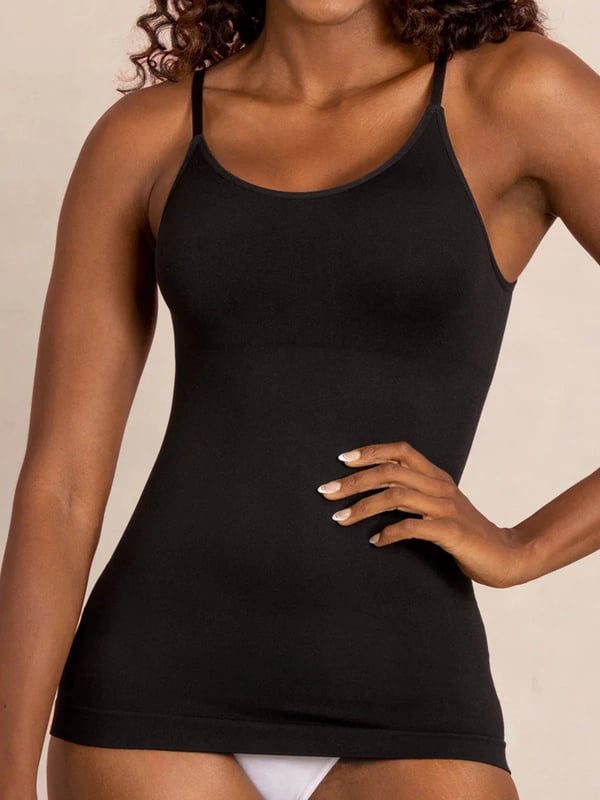 🎁Women's long camisole top with body shaping and tummy control