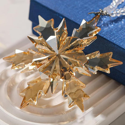 💖Perfect Gift❄️Crystal Snowflake Suncatcher