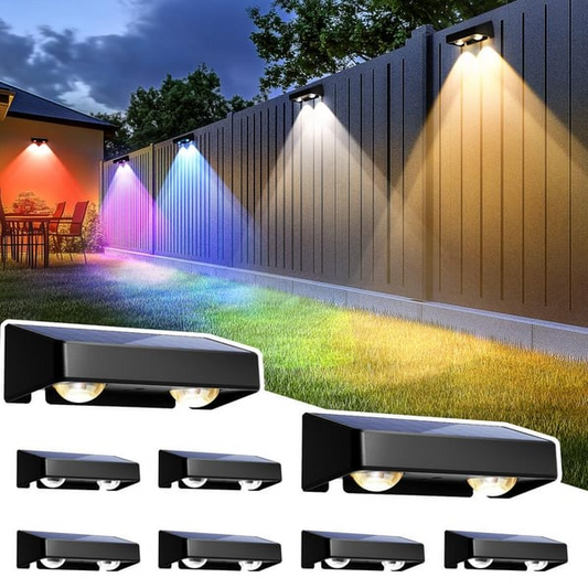 Hot Sale Promotion  Solar Fence Lights Outdoor