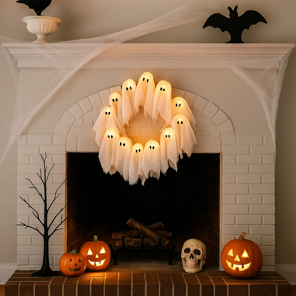 🎁Spooky Halloween Glow Wreath🎁