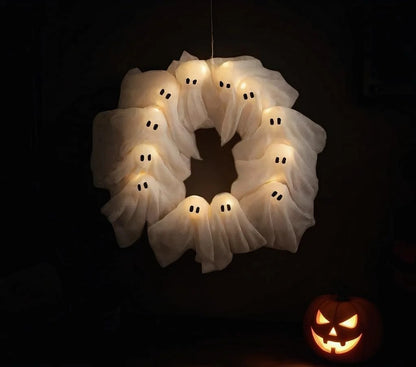 🎁Spooky Halloween Glow Wreath🎁