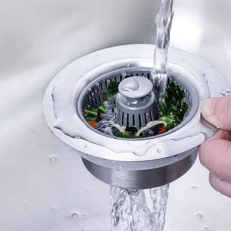 🔥New Upgraded Sink Bounce Core Drain Strainer