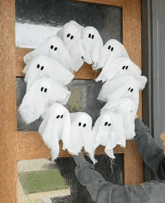 🎁Spooky Halloween Glow Wreath🎁