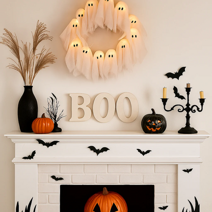 🎁Spooky Halloween Glow Wreath🎁