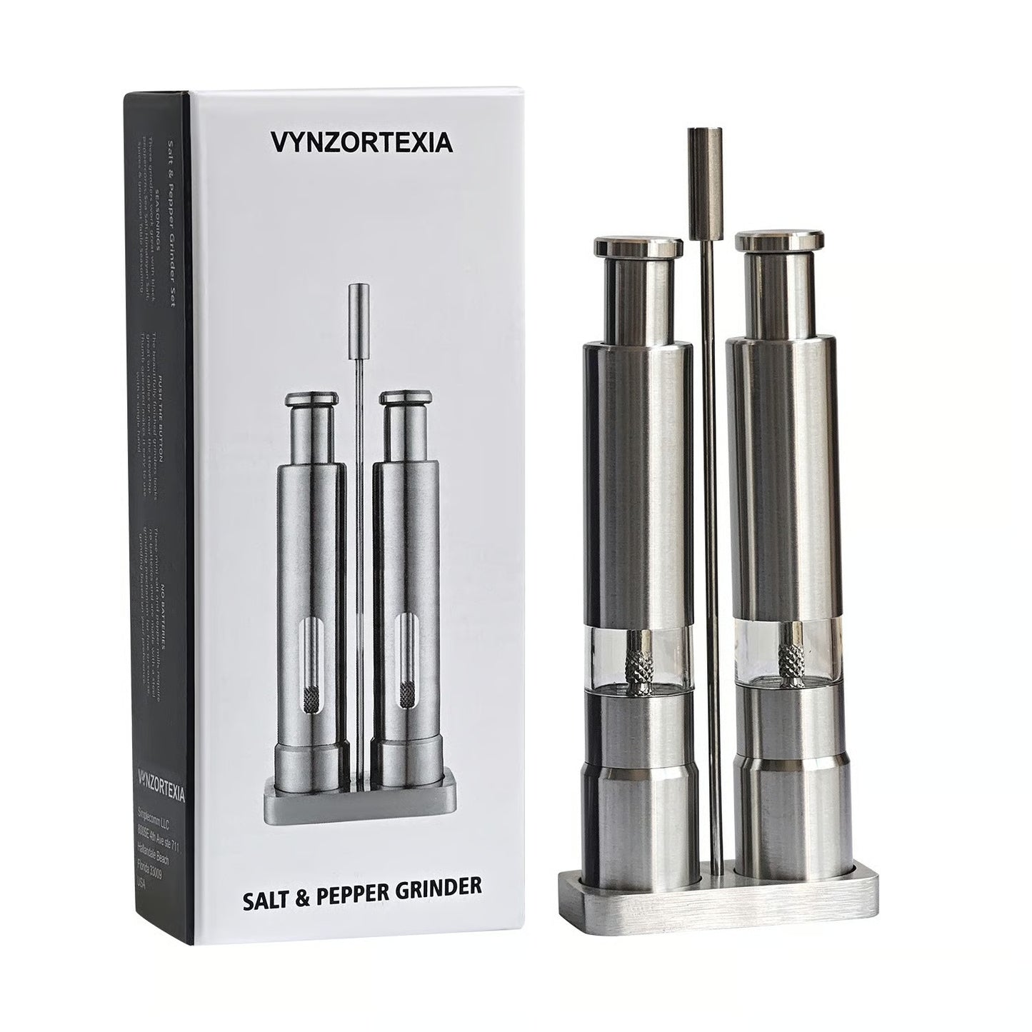 🔥Stainless Steel Salt And Pepper Grinder