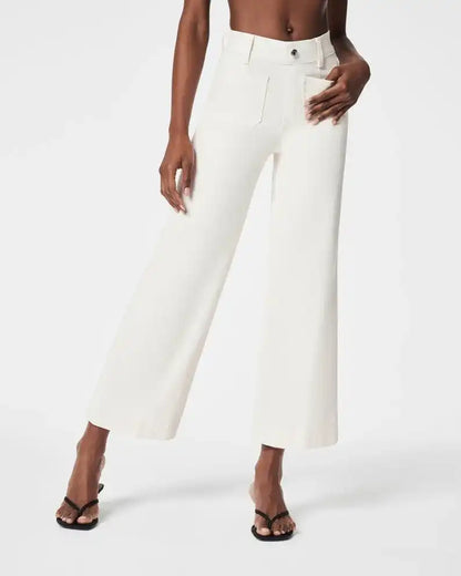 Tummy Control Cropped Wide-Leg Jeans  2025 Best Selling Jeans